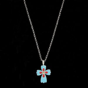 Necklace_Cross_Turquoise_2204